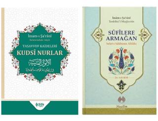 İmam Şarani Tasavvuf Seti Kudsi Nurlar ve Sufilere Armağan Ciltli (2 Kitap)
