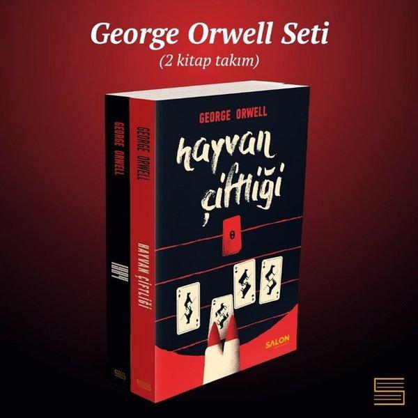 George Orwell Seti - 2 Kitap Takım | Salon Yayınları (İnce Kapak)  - Resim 1