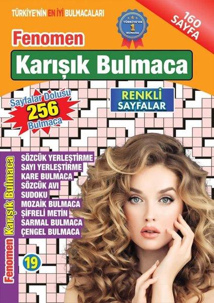 Fenomen Karışık Bulmaca - 19 | Maxi Yayıncılık (İnce Kapak)  - Resim 1