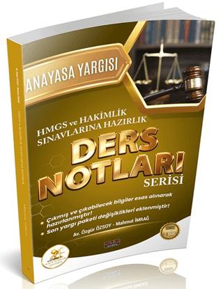HUKAL HMGS - Hakimlik Anayasa Yargısı Ders Notları | Savaş Yayınevi (Ciltsiz)  - Resim 1