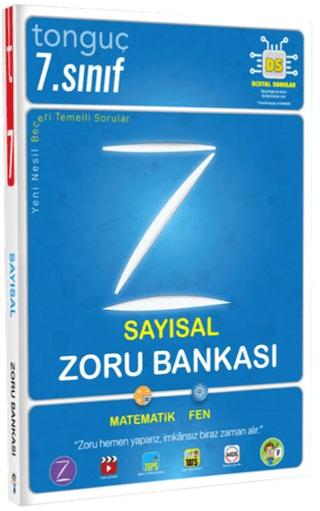 7. Sınıf Sayısal Zoru Bankası | Tonguç Akademi (Ciltsiz)  - Resim 1