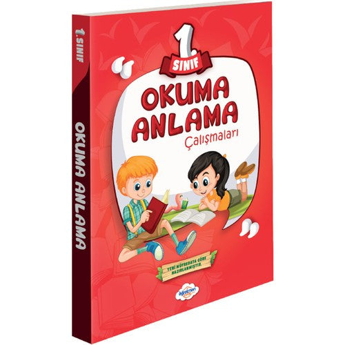Öğretmen Evde Yayınları 1. Sınıf Okuma Anlama Çalışmaları - Kolektif kitap kapağı