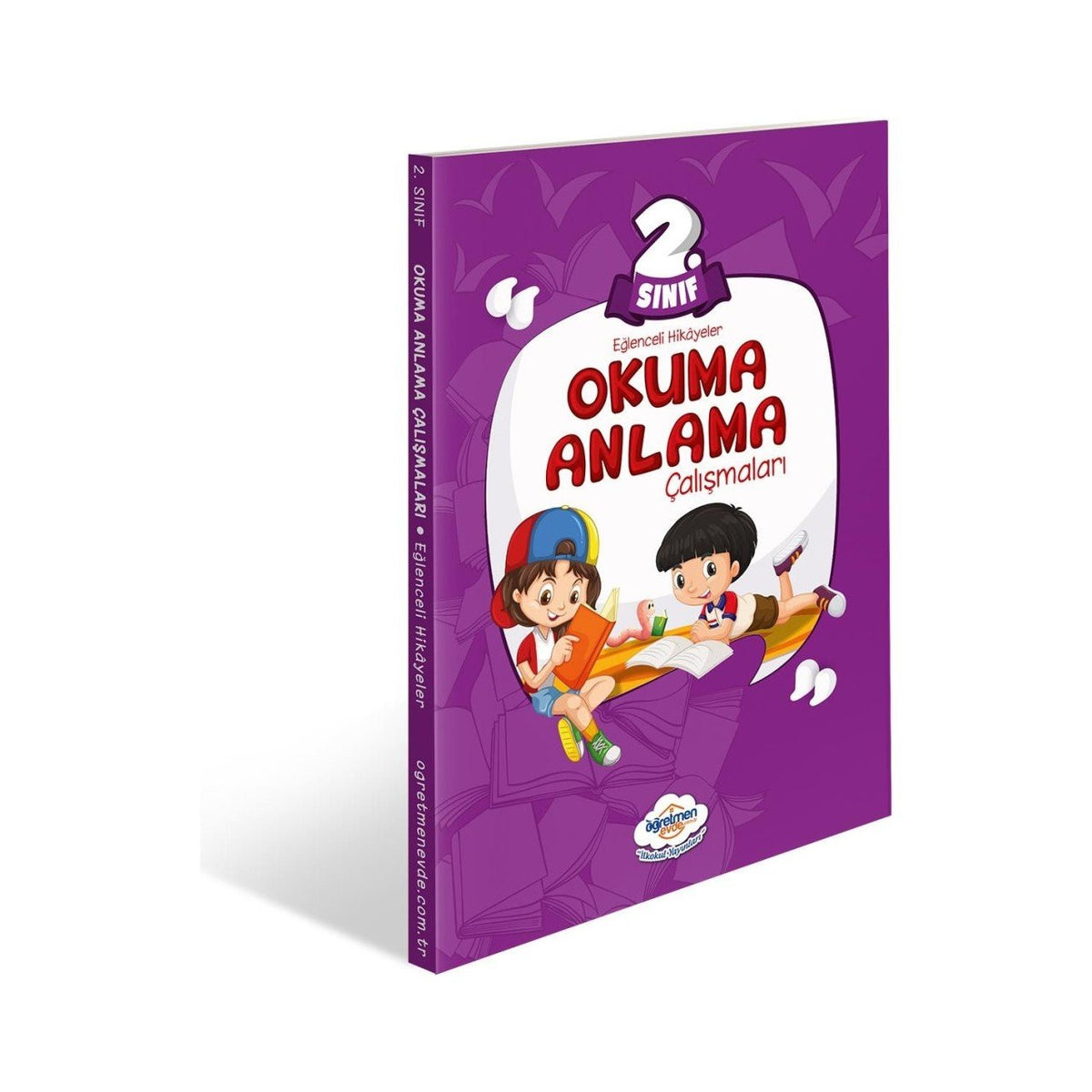 Öğretmen Evde Yayınları 2. Sınıf Okuma Anlama Çalışmaları - Komisyon kitap kapağı