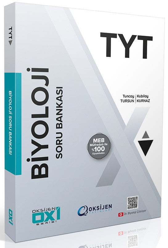 Oksijen Tyt Biyoloji Oxi Soru Bankası kitap kapağı