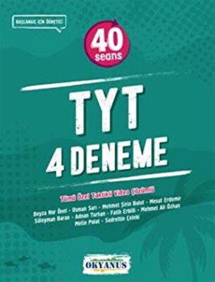 Okyanus TYT 40 Seans 4`lü Deneme - Kolektif kitap kapağı