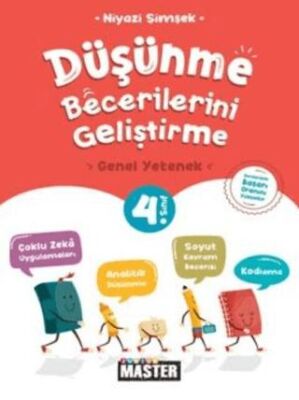 4. Sınıf Junior Master Düşünme Becerilerini Geliştirme - Niyazi Şimşek kitap kapağı