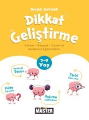 7-9 Yaş Junior Master Dikkat Geliştirme Egzersizleri - Kolektif kitap kapağı