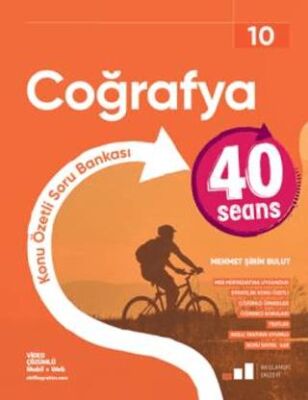10. Sınıf 40 Seans Coğrafya - Mehmet Şirin Bulut kitap kapağı