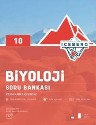 10. Sınıf Iceberg Biyoloji Soru Bankası - Yeşim Kabadaş Kırsaç kitap kapağı