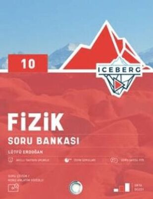 10. Sınıf Iceberg Fizik Soru Bankası - Lütfü Erdoğan kitap kapağı