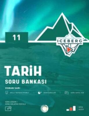 11. Sınıf Iceberg Tarih Soru Bankası - Osman Sarı kitap kapağı