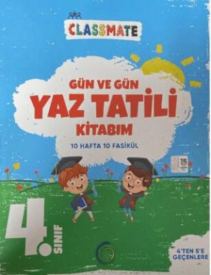 4. Sınıf Gün ve Gün Yaz Tatili Kitabım - Kolektif kitap kapağı