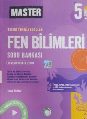 5. Sınıf Master Fen Bilimleri Soru Bankası Okyanus Yayınları - Tarık Ölmez kitap kapağı