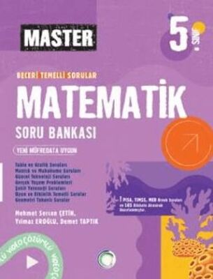 5. Sınıf Master Matematik Soru Bankası - Mehmet Sercan Çetin kitap kapağı
