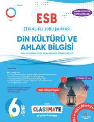 Okyanus Yayınları 6. Sınıf Din Kültürü Ve Ahlak Bilgisi Classmate Soru Bankası - Kolektif kitap kapağı