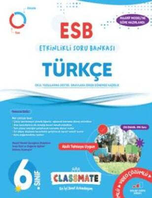 6. Sınıf Classmate Türkçe Etkinlikli Soru Bankası - Kolektif kitap kapağı