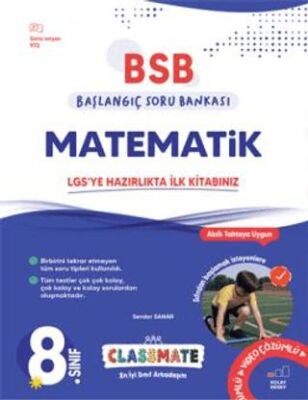 Okyanus 8. Sınıf Classmate Başlangıç Matematik Soru Bankası Okyanus Yayınları - Kolektif kitap kapağı