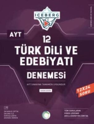 AYT 12 Türk Dili ve Edebiyatı Denemesi - Kolektif kitap kapağı