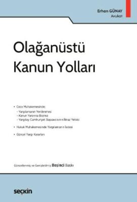 Olağanüstü Kanun Yolları - Erhan GÜNAY kitap kapağı
