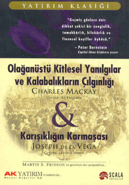 Olağanüstü Kitlesel Yanılgılar Ve Kalabalıkların Çılgınlığı-Karşıklığın Karmaşası - Joseph De La Vega kitap kapağı