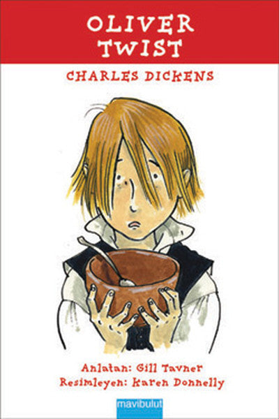 Mavi Bulut Yayıncılık Oliver Twist - Charles Dickens kitap kapağı