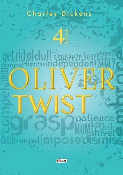 Oliver Twist-Stage 4 - Charles Dickens kitap kapağı