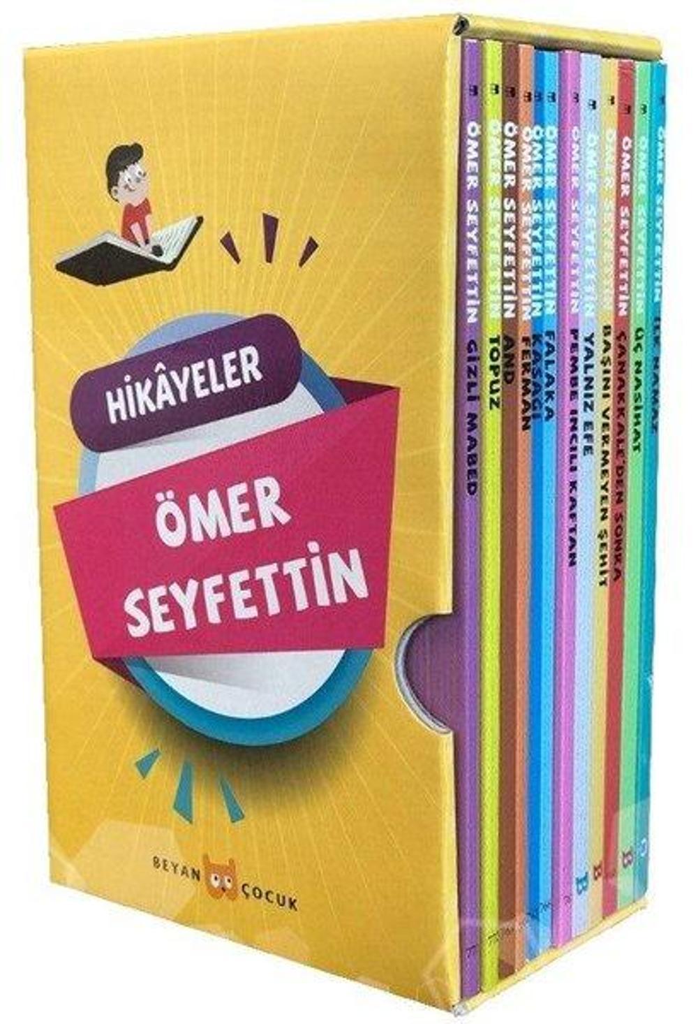 Ömer Seyfettin Çocuk Kitapları-Hikayeler-12 Kitap Takım | Beyan Yayınları