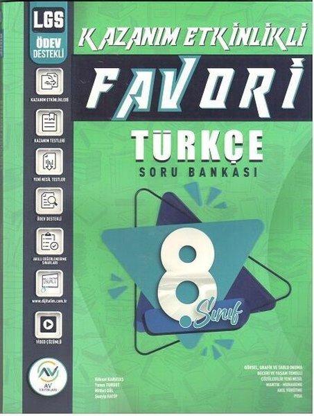 2023 8.Sınıf LGS Türkçe Kazanım Etkinlikli Soru Bankası | Av Yayınları (İnce Kapak)  - Resim 1