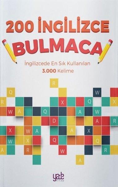 200 İngilizce Bulmaca | Yade Kitap (İnce Kapak)  - Resim 1
