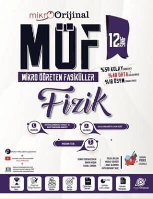 12. Sınıf Fizik MÖF Mikro Öğreten Fasiküller - Kolektif kitap kapağı