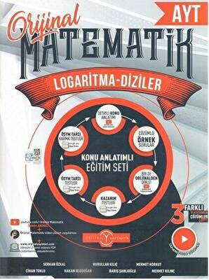 AYT Matematik Logaritma Diziler Konu Anlatımlı - Kolektif kitap kapağı