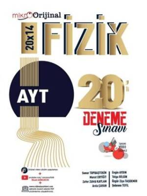 Orijinal Mikro AYT Fizik 20`li Deneme Sınavı - Kolektif kitap kapağı