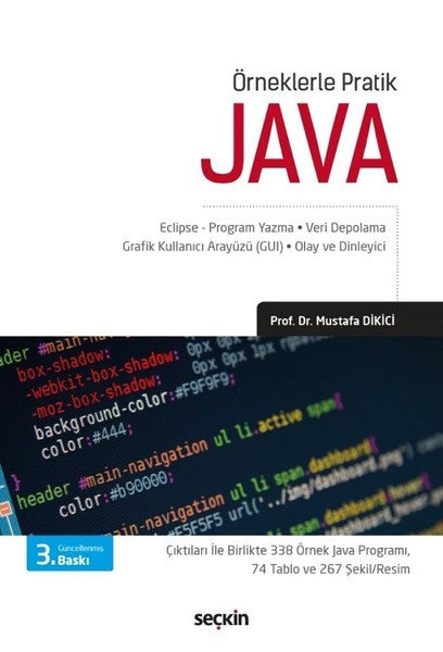 Örneklerle Pratik Java - Mustafa Dikici kitap kapağı