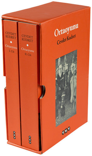 Yapı Kredi Yayınları Orta Oyunu - Cevdet Kudret kitap kapağı