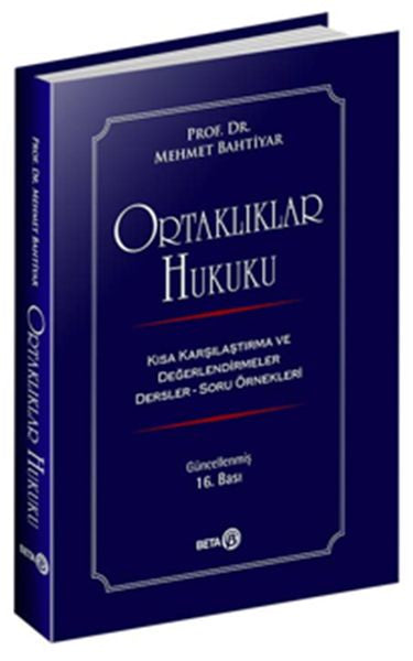 Ortaklıklar Hukuku kitap kapağı
