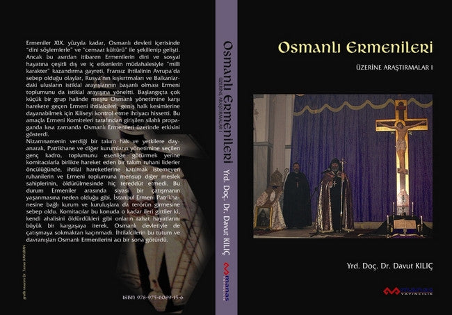 Osmanlı Ermenileri Üzerine Araştırmalar - Davut Kılıç kitap kapağı