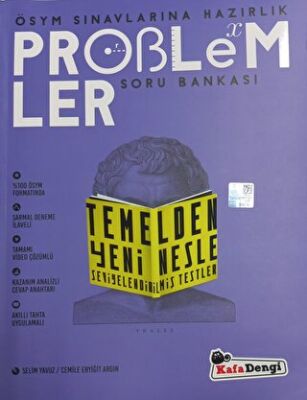 Kafadengi 2024 Tyt Problemler Temelden Yeni Nesle Soru Bankası - Selim Yavuz kitap kapağı