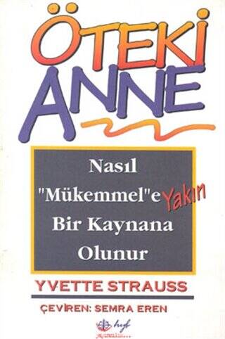 Öteki Anne - Yvette Strauss kitap kapağı