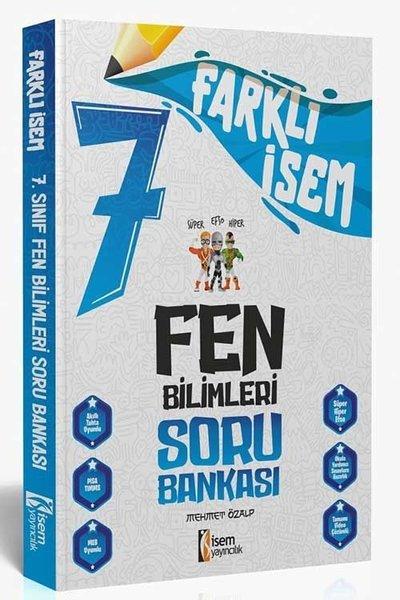 2024 7.Sınıf Fen Bilimleri Farklı İsem Soru Bankası | İsem Yayıncılık - Ortaokul (İnce Kapak)  - Resim 1
