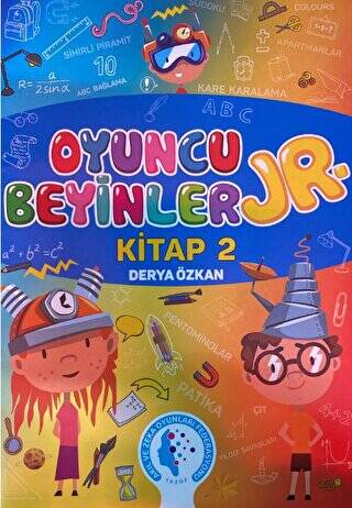 Curious&Genius Tazof Oyuncu Beyinler Jr. 2 (Tek Kitap) - Derya Özkan kitap kapağı