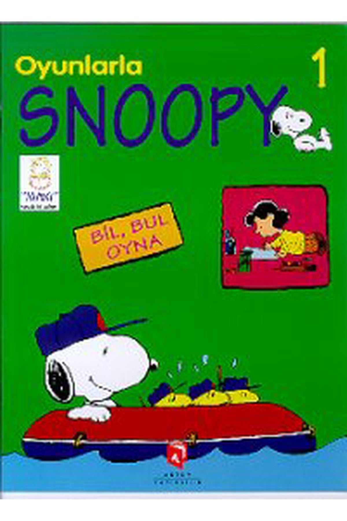 Oyunlarla Snoopy Bil Bul Oyna 1 - Metin Celâl kitap kapağı