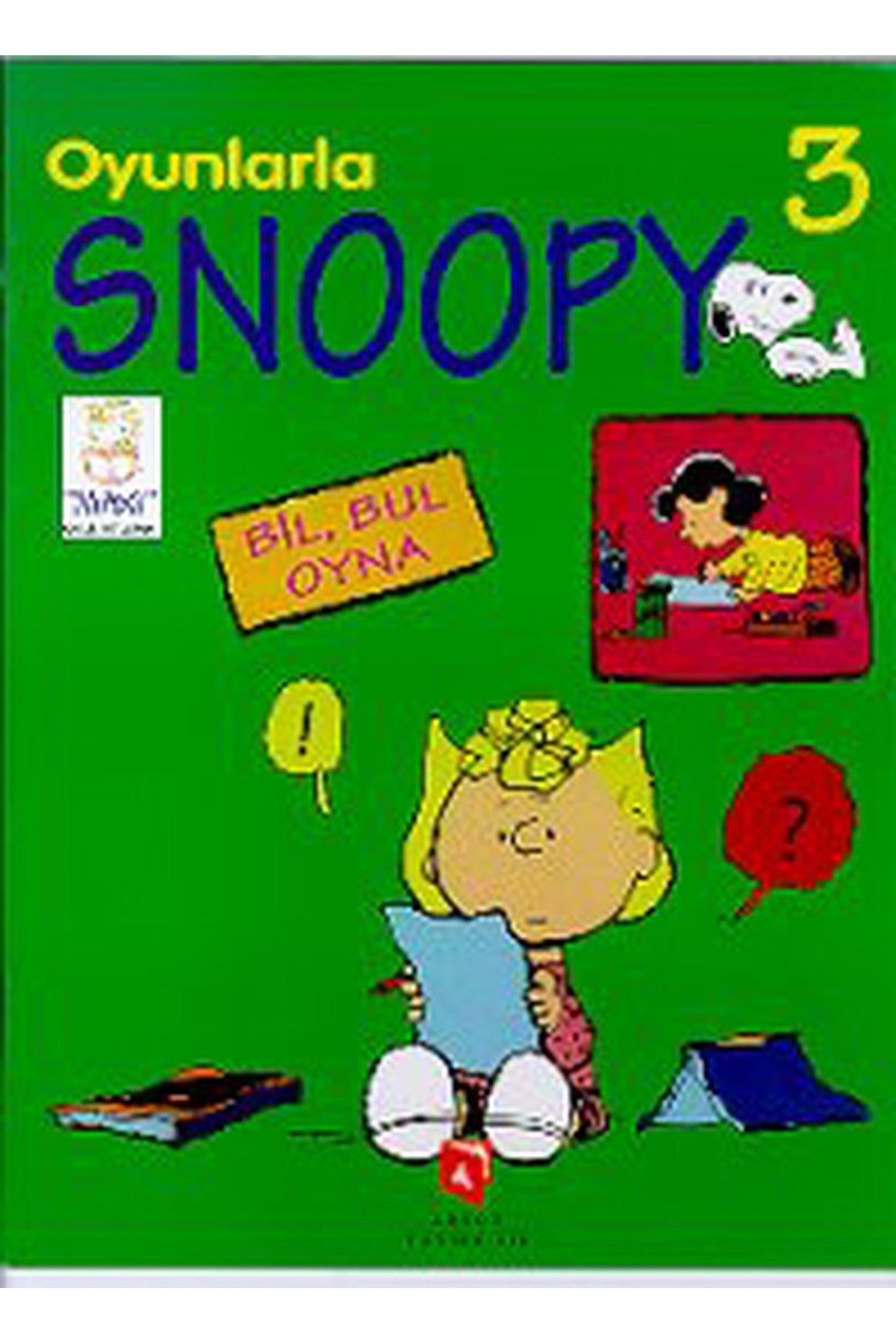 Oyunlarla Snoopy Bil Bul Oyna 3 - Kolektif kitap kapağı