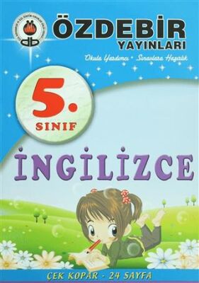 5. Sınıf İngilizce Çek Kopar Yaprak Test - Kolektif kitap kapağı