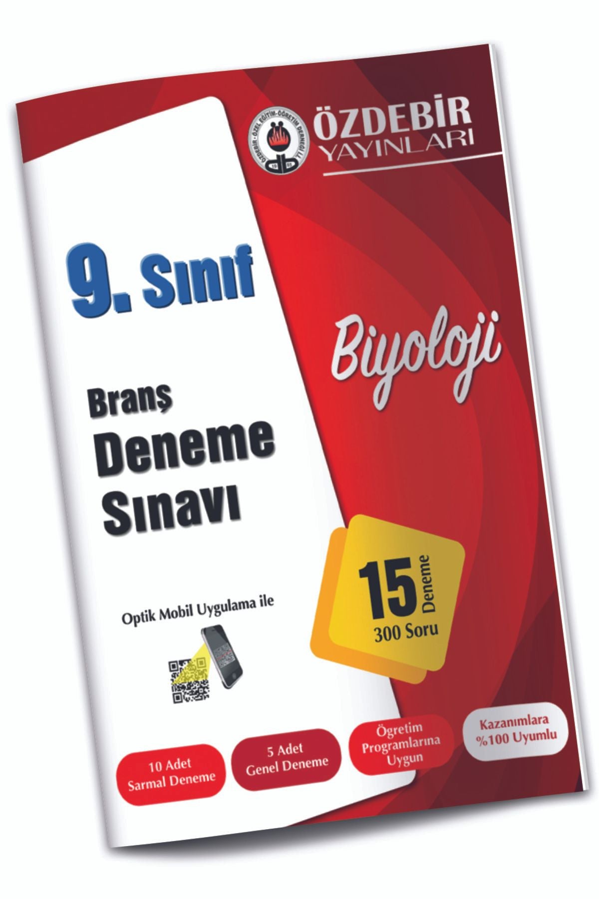 Özdebir Yayınları 9. Sınıf Biyoloji Branş Deneme - Kolektif kitap kapağı