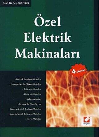 Özel Elektrik Makinaları - Güngör Bal kitap kapağı