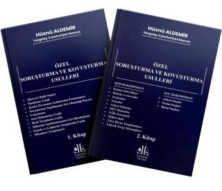 Özel Soruşturma ve Kovuşturma Usulleri 2 Kitap - Hüsnü Aldemir kitap kapağı