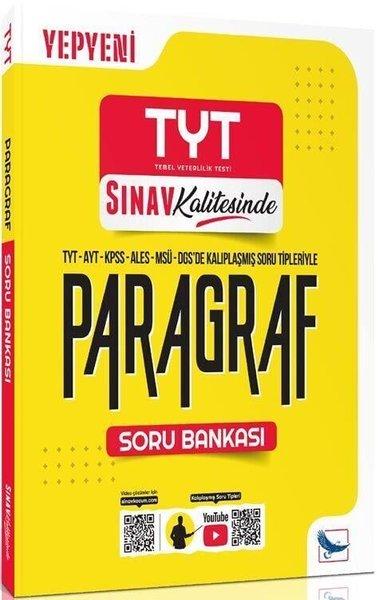 TYT AYT KPSS ALES MSÜ DGS Paragraf Sınav Kalitesinde Soru Bankası | Sınav Yayınları (İnce Kapak)  - Resim 1