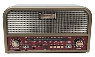 Nostaljik Şarjlı Radyo - C1228 | Crownwell - Resim 1