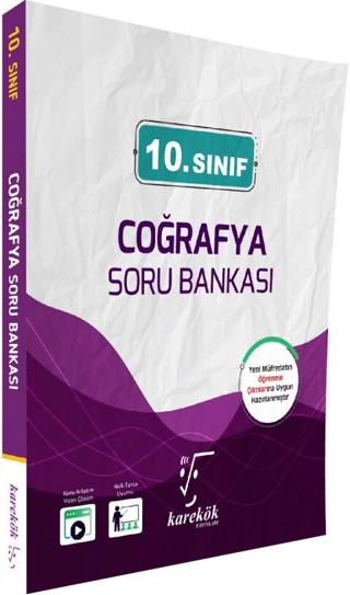 10. Sınıf Coğrafya Soru Bankası | Karekök Yayıncılık (Ciltsiz)  - Resim 1