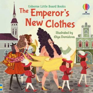 Little Board Books: The Emperor's New Clothes | Usborne (Ciltli)  - Resim 1